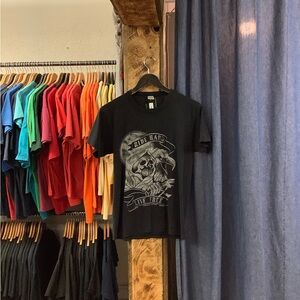 Vintage “Ride Hard Live Free” Black Graphic T- Shirt